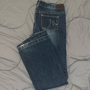Maurice size 16 regular flare jeans